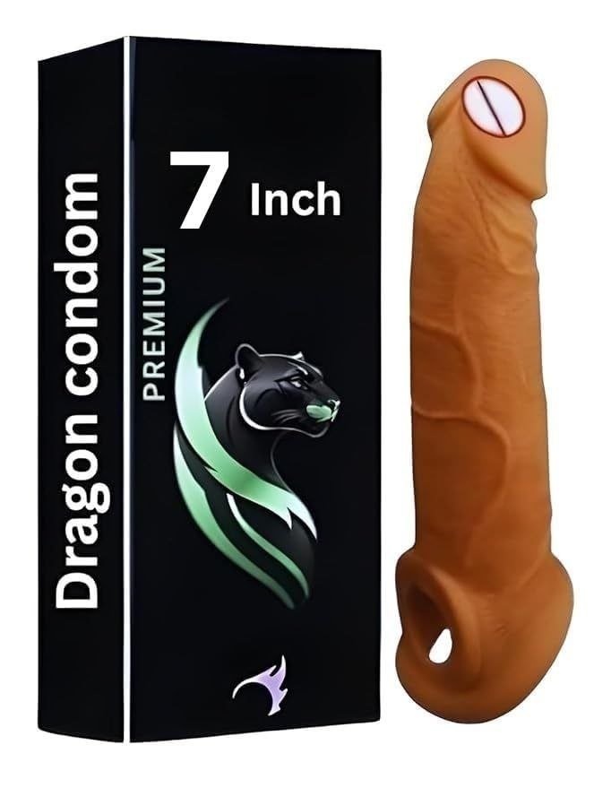 Realistic soft dildo with balls and suction cup - 7 inches